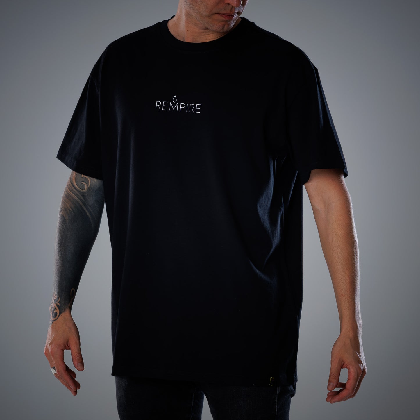 oversized t shirt unisex with print T-shirt “Three Elements” WATER