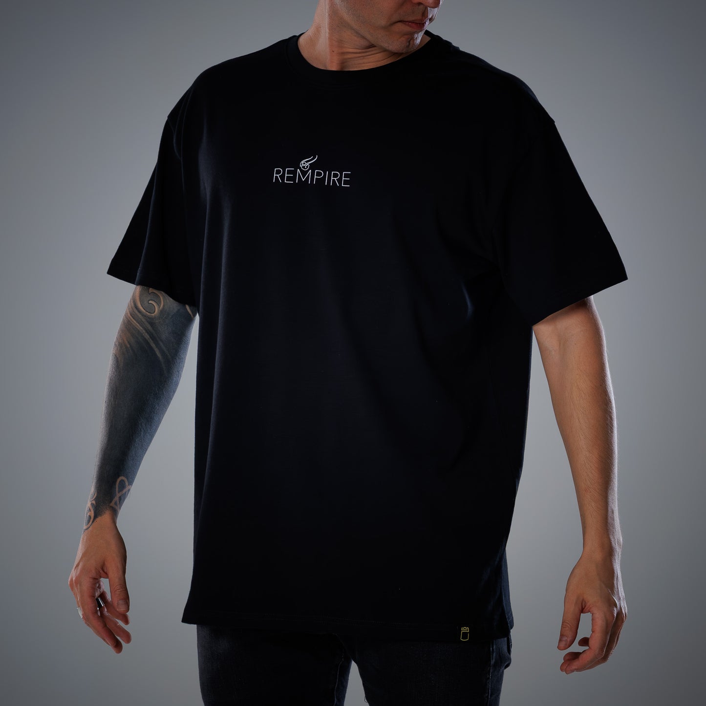 oversized t shirt unisex with print T-shirt “Three Elements” FIRE