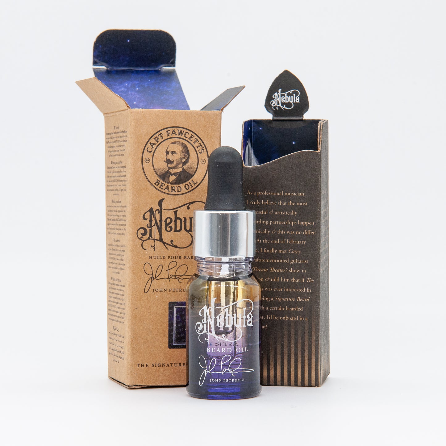 Captain Fawcett Nebula John Petrucci Beard Oil