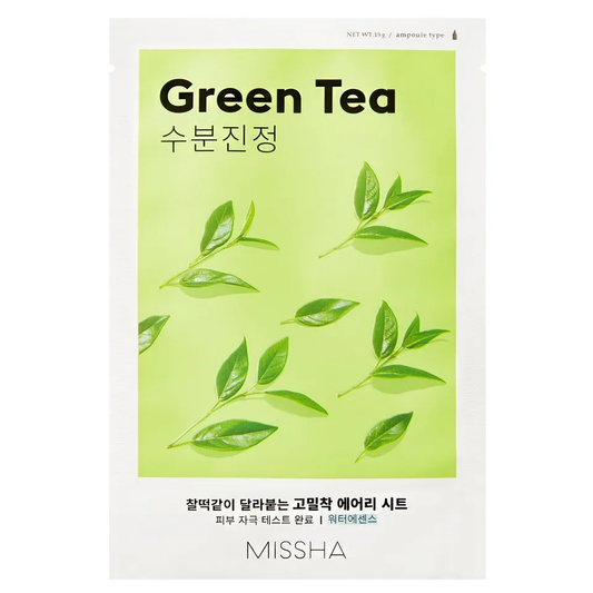 MISSHA Airy Fit Green Tea Sheet Mask 19g