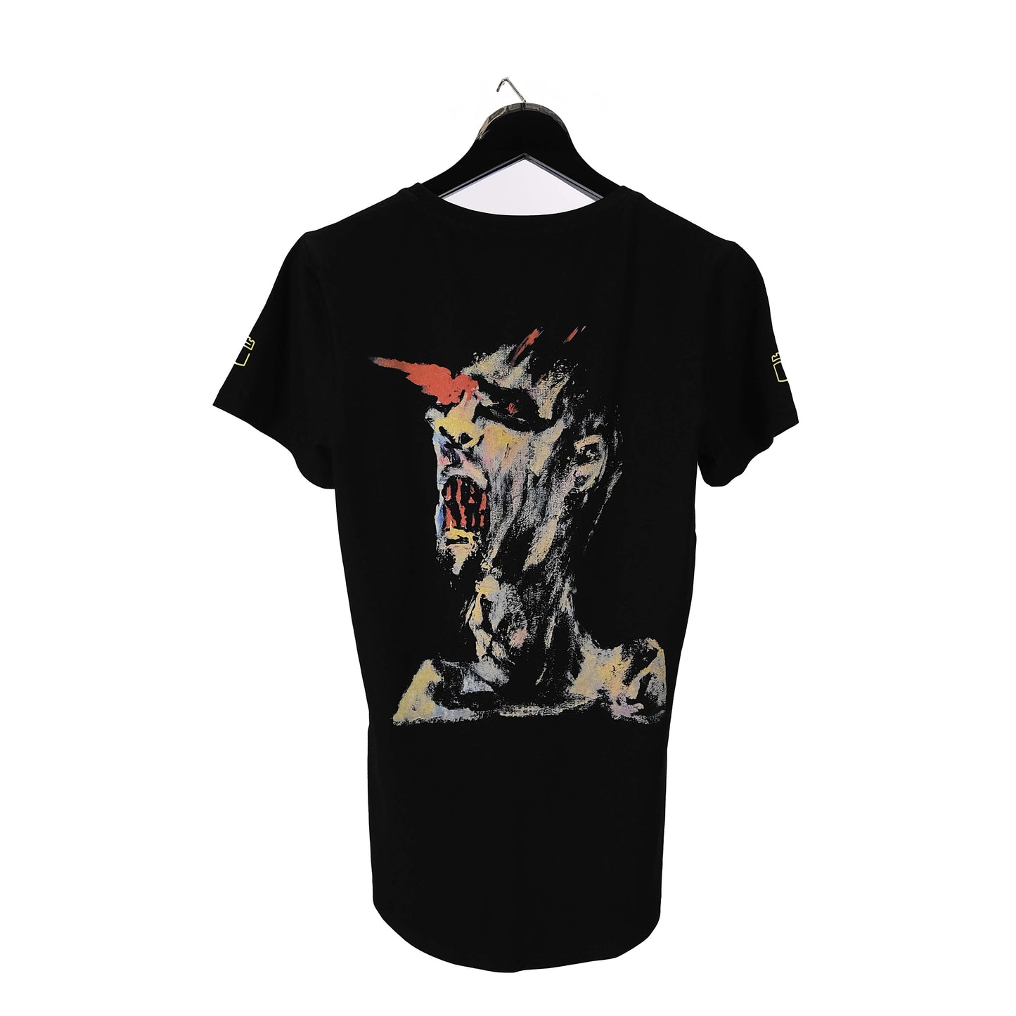 "King of Colours"  deep V-neck  SLIM T-shirt