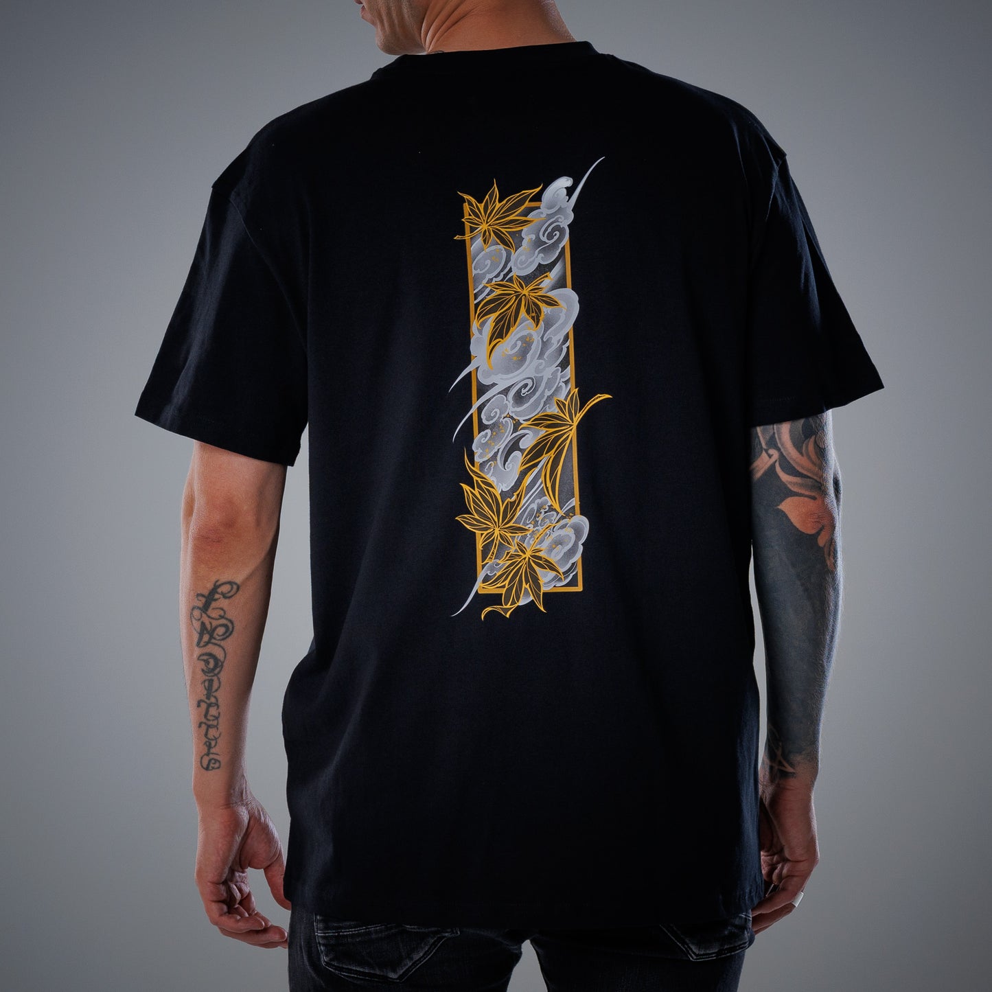 oversized t shirt unisex with print T-shirt “Three Elements” AIR