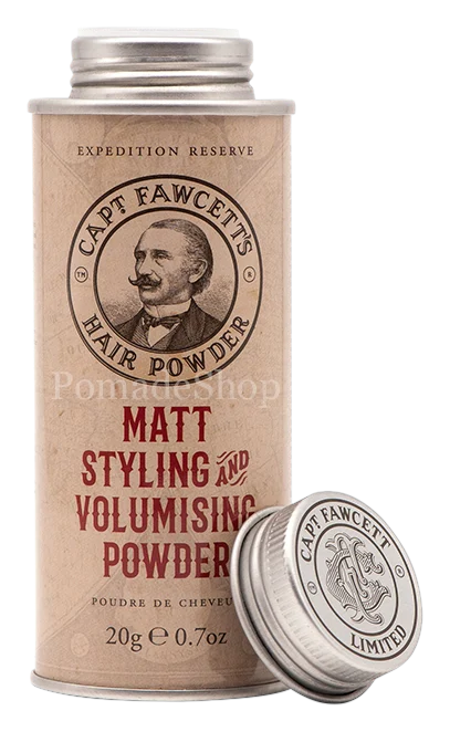 Captain Fawcett Expedition Reserve Matt Styling and Volumising Hair Powder — powder
