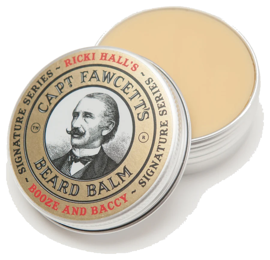 Captain Fawcett Ricki Hall Booze & Baccy Beard Balm — бальзам