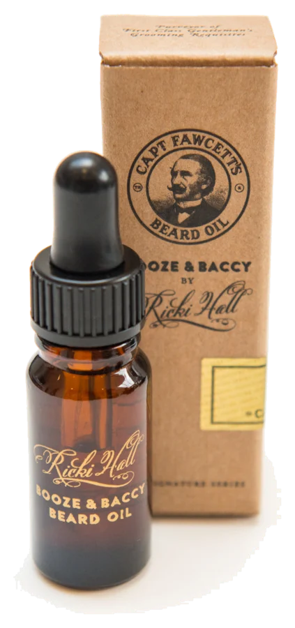 Captain Fawcett Ricki Hall Booze & Baccy Beard Oil — масло