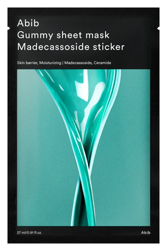 Gummy Sheet Mask Madecassoside — тканевая маска