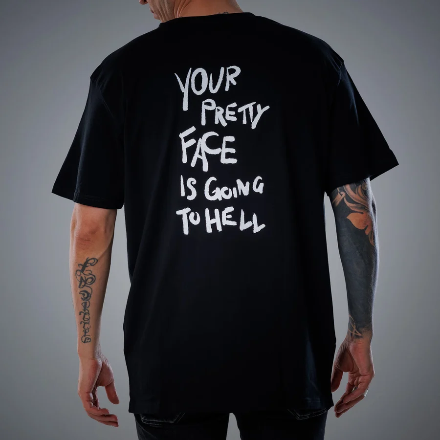 Rempire Your Pretty Face Is Going To Hell — oversize T-särk