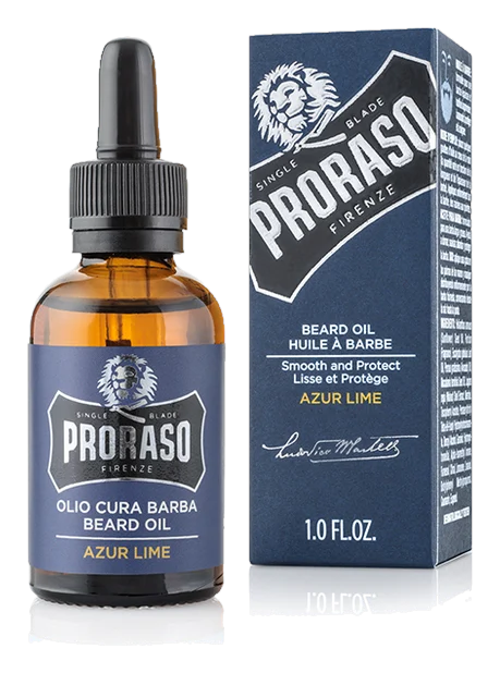 Proraso Beard Oil Azur Lime — масло для бороды