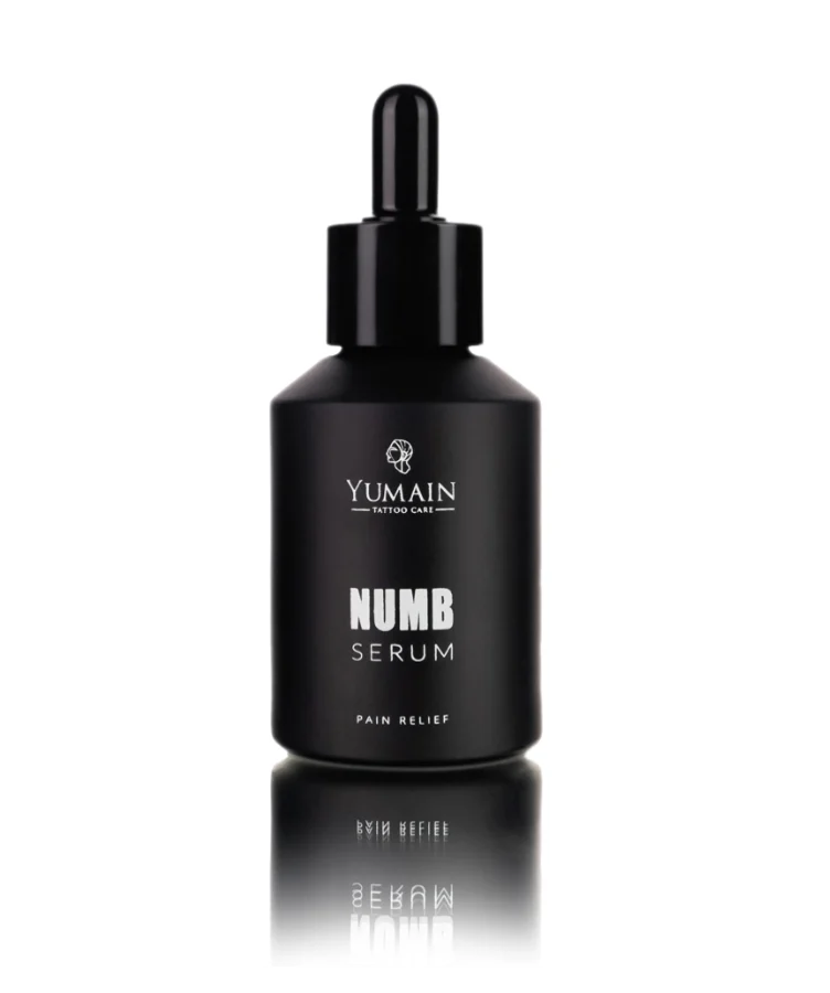 Yumain NUMB serum Instant Pain Relief for Tattoos — сыворотка